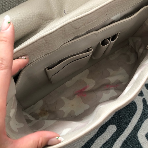 Dagne Dover Simone Satchel in Bone - Picture 3 of 16